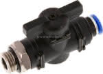 Absperrhahn G 1/4"-6mm, IQS- Standard