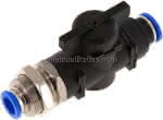 Schott-Absperrhahn 10mm, IQS-,Standard