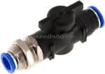 Schott-Absperrhahn 12mm, IQS-,Standard