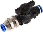 Schott-Absperrhahn 8mm, IQS-,Standard