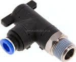 Winkel-Absperrhahn R 1/2"-10mm,, IQS-Standard