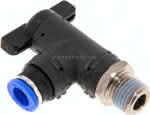 Winkel-Absperrhahn R 1/4"-8mm,,IQS-Standard