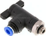 Winkel-Absperrhahn G 1/8"-6mm,,IQS-Standard
