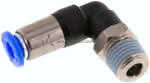 Winkel-Steckanschluss,,selbstabsperrend R 1/4"-6mm