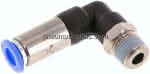 Winkel-Steckanschluss,,selbstabsperrend R 1/4"-8mm