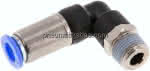 Winkel-Steckanschluss,,selbstabsperrend R 3/8"-10mm