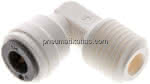 Winkel-Steckanschluss NPT 1/4" -1/4" (6,35 mm), IQS-LE (EPDM-