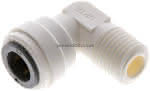 Winkel-Steckanschluss NPT 1/4" -3/8" (9,52 mm), IQS-LE (EPDM-