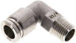 Winkel-Steckanschluss R 1/4"- 10mm, IQS-ES LE/IQS-PVDF
