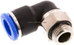 Winkel-Steckanschluss G 1/4"- 10mm, IQS-Standard