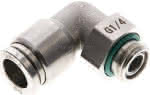 Winkel-Steckanschluss G 1/4"- 10mm, IQS-ES LE/IQS-PVDF