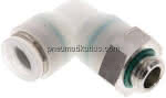 Winkel-Steckanschluss G 1/4"- 10mm, IQS-ES LE/IQS-PVDF