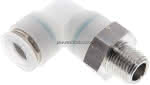 Winkel-Steckanschluss R 1/4"- 10mm, IQS-ES LE/IQS-PVDF