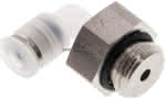 Winkel-Steckanschluss G 1/4"- 4mm, IQS-PP