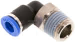 Winkel-Steckanschluss R 1/4"-,6mm, IQS-Standard
