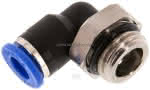 Winkel-Steckanschluss G 1/4"- 6mm, IQS-Standard