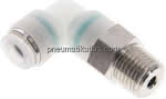 Winkel-Steckanschluss R 1/4"-,6mm, IQS-ES LE/IQS-PVDF