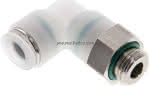 Winkel-Steckanschluss G 1/4"- 8mm, IQS-ES LE/IQS-PVDF