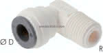 Winkel-Steckanschluss NPT 1/4",-8mm, IQS-LE (EPDM-Dichtung)