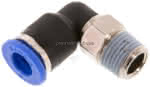 Winkel-Steckanschluss R 1/8"- 6mm, IQS-Standard