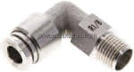 Winkel-Steckanschluss R 1/8"- 6mm, IQS-ES LE/IQS-PVDF