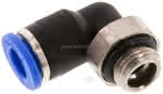 Winkel-Steckanschluss G 1/8"- 6mm, IQS-Standard
