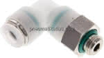 Winkel-Steckanschluss G 1/8"- 6mm, IQS-ES LE/IQS-PVDF