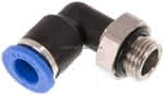 Winkel-Steckanschluss G 1/8"- 6mm, IQS-Standard