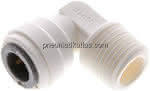 Winkel-Steckanschluss NPT 3/8" -3/8" (9,52 mm), IQS-LE (EPDM-