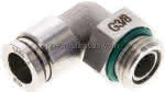 Winkel-Steckanschluss G 3/8"- 10mm, IQS-ES LE/IQS-PVDF
