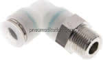 Winkel-Steckanschluss R 3/8"- 10mm, IQS-ES LE/IQS-PVDF