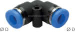 Winkel-Steckanschluss 5/16" (7 ,94 mm), IQS-Inch