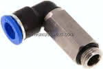 Winkel-Steckanschluss, lang G,1/4"-10mm, IQS-Standard