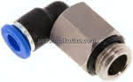 Winkel-Steckanschluss, lang G,1/4"-6mm, IQS-Standard