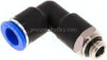 Winkel-Steckanschluss, lang G,1/4"-12mm, IQS-Standard