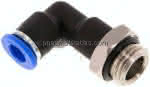 Winkel-Steckanschluss, lang G,1/4"-6mm, IQS-Standard