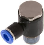 Winkel-Steckanschluss R 1/4"-,6mm, IQS-Standard