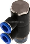 Steck-Mehrfachverteiler, 2-,fach R 1/2"-10mm, IQS-Standard
