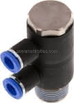 Steck-Mehrfachverteiler, 2-,fach R 1/2"-8mm, IQS-Standard