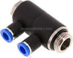 Steck-Mehrfachverteiler, 2-,fach G 1/2"-8mm, IQS-Standard