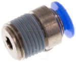 Gerader Steckanschluss R 1/8"-,4mm, Mini m. Innensechskt.