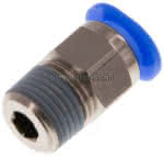 Gerader Steckanschluss R 1/8"-,6mm, IQS-Mini