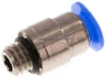 Gerader Steckanschluss M 6-4mm,, Mini m. Innensechskt.