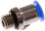 Gerader Steckanschluss M 7-4mm,, Mini m. Innensechskt.