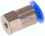 Steckanschluss Innengewinde M,3-4mm, IQS-Mini