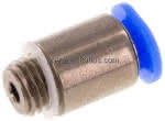 Gerader Steckanschluss M 6x0,,75-3mm, Mini m. Innensechskt.