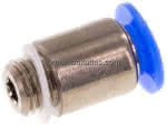 Gerader Steckanschluss M 6x0,,75-4mm, Mini m. Innensechskt.