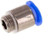 Gerader Steckanschluss M 8x0,,75-6mm, Mini m. Innensechskt.