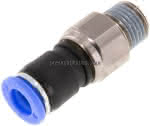 Gerade Drehverschraubung R 1/ 4"-8mm, IQS-Standard