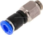 Gerade Drehverschraubung G 1/ 8"-6mm, IQS-Standard
